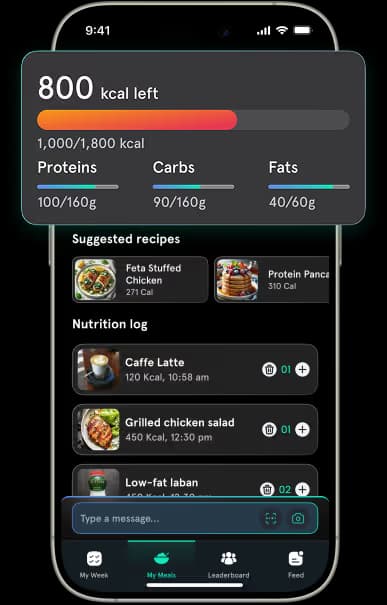 TrainMate app screen